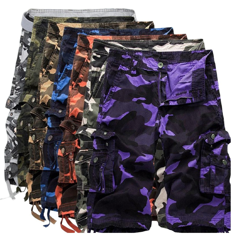 DAVID™ | Men's Camo Cargo Shorts