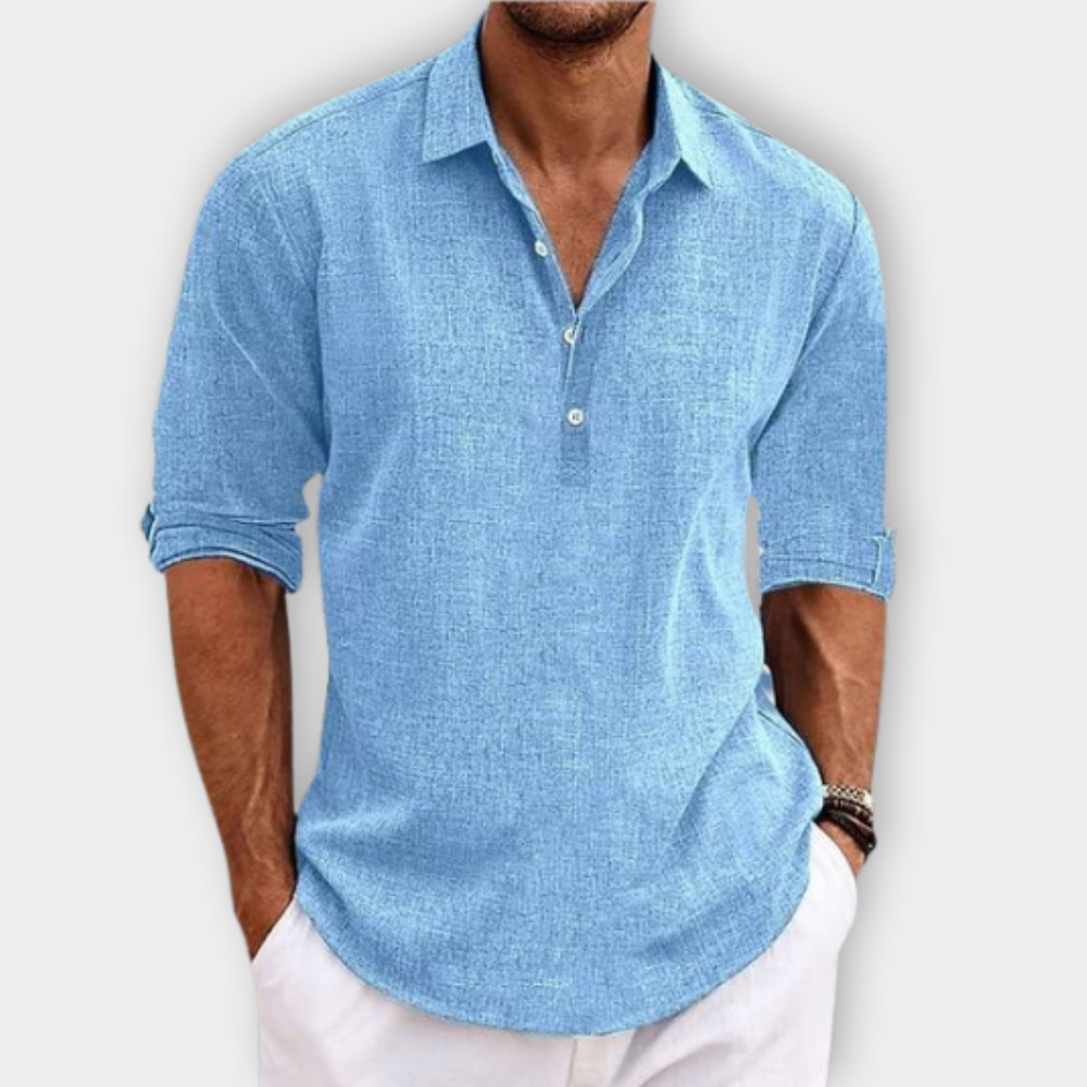 ELIAS™ | Men's Linen Shirt
