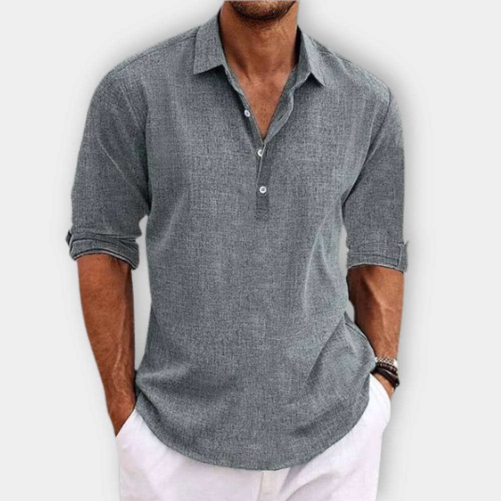 ELIAS™ | Men's Linen Shirt