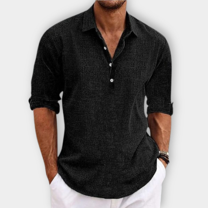 ELIAS™ | Men's Linen Shirt