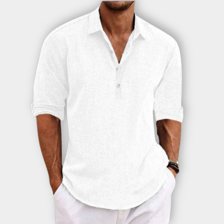 ELIAS™ | Men's Linen Shirt