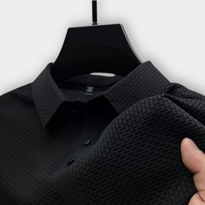 DRAVEN™ | Textured Polo Shirt