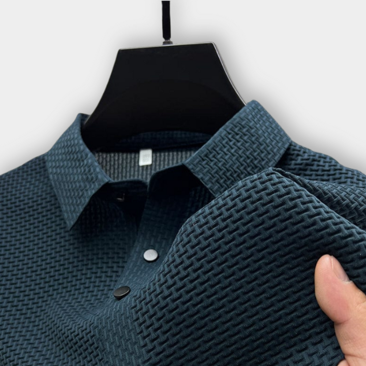DRAVEN™ | Textured Polo Shirt