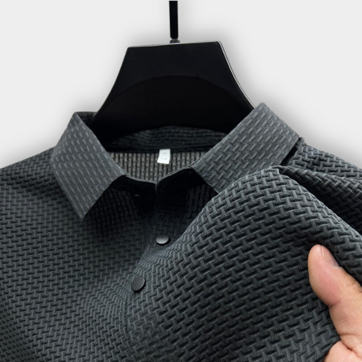 DRAVEN™ | Textured Polo Shirt