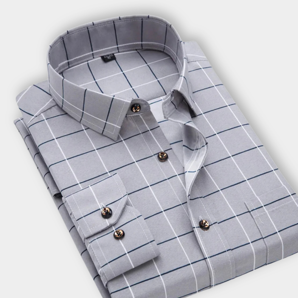 ENZO™ | Nautical Print Shirt