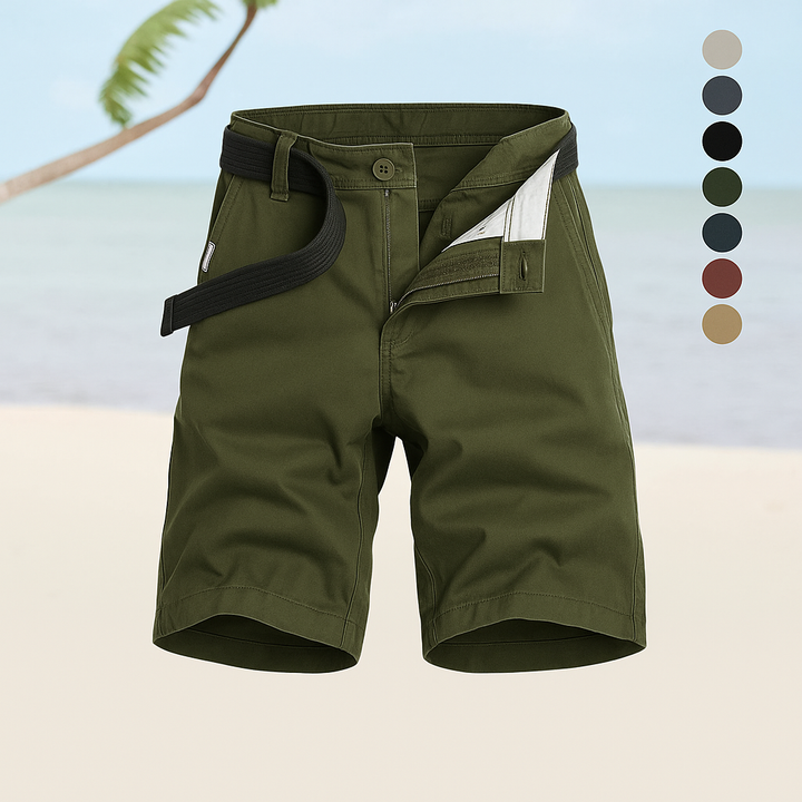 DARIO™ | Men's Belted Shorts