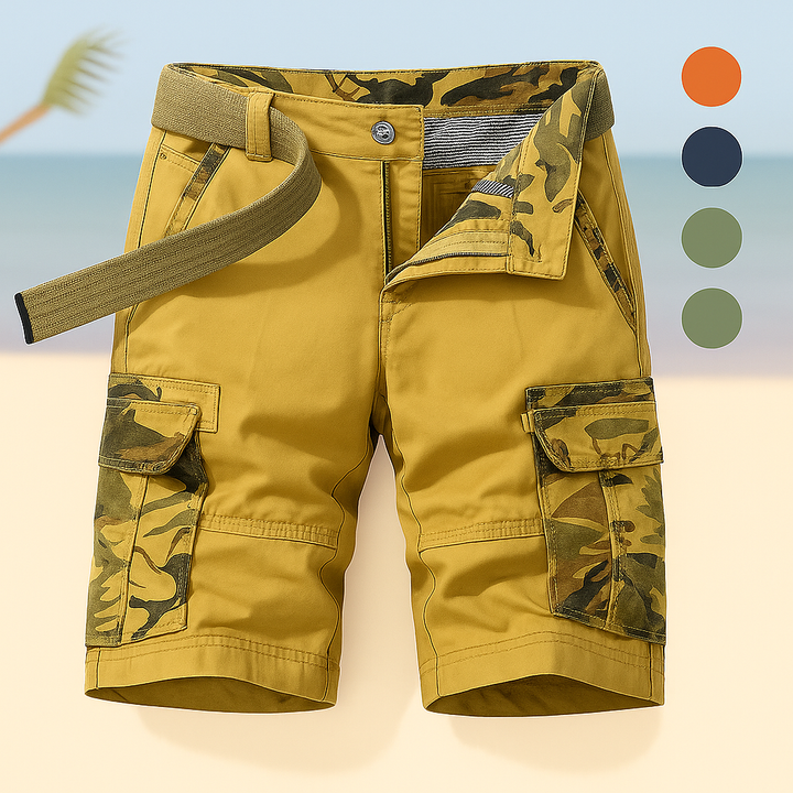 HARRISON™ | Men's Patterned Cargo Shorts