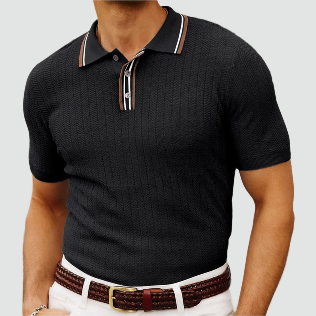 DANI™ | Men's Knitted Polo Shirt