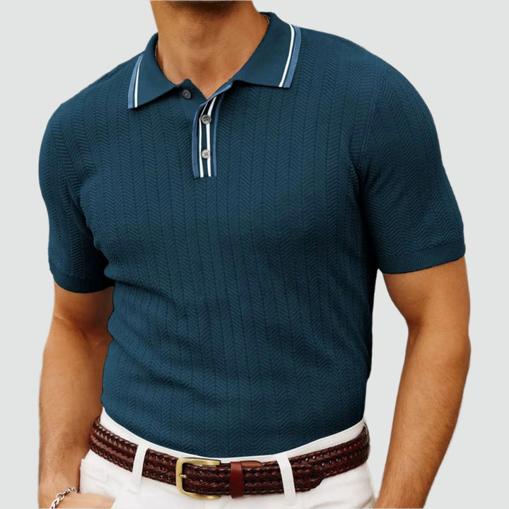 DANI™ | Men's Knitted Polo Shirt