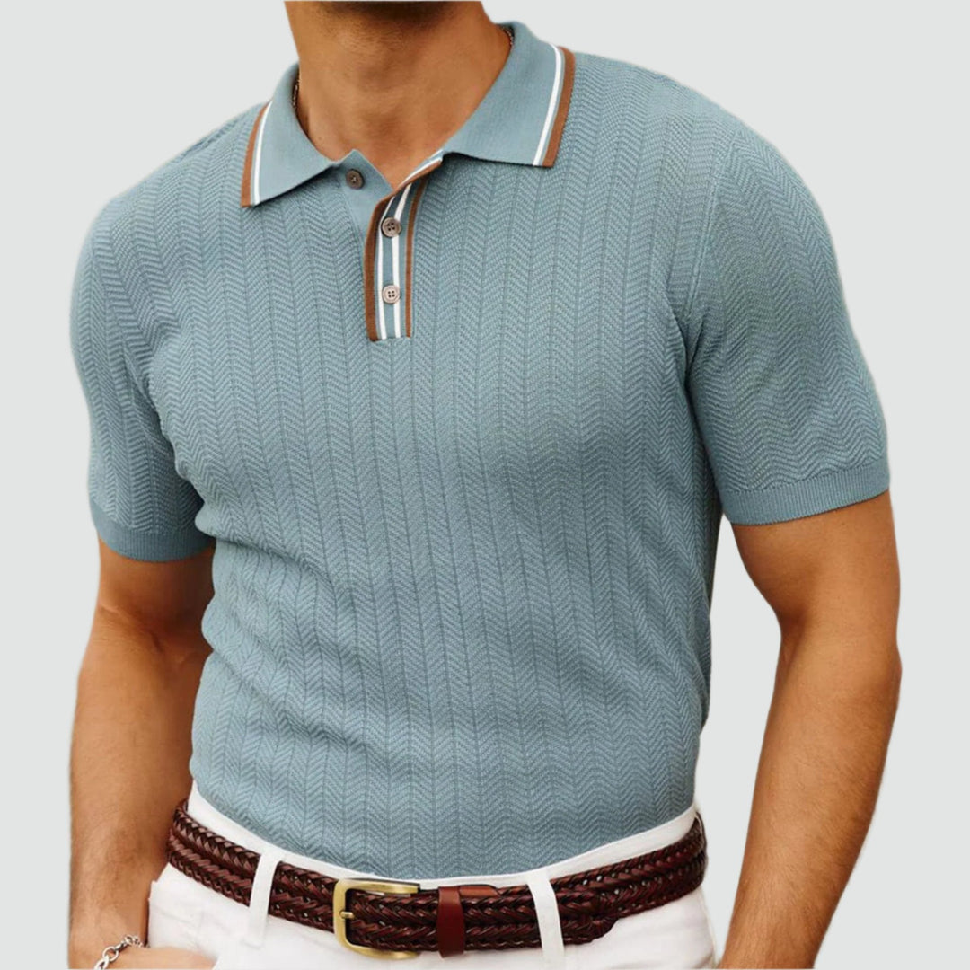 DANI™ | Men's Knitted Polo Shirt