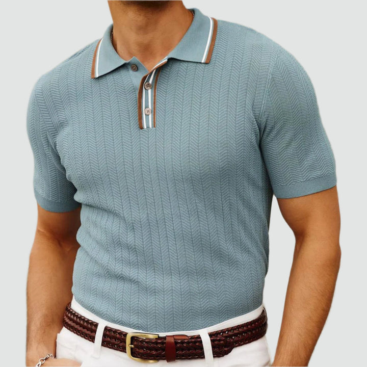 DANI™ | Men's Knitted Polo Shirt