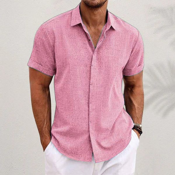 JASON™ | Short-sleeved Linen Shirt