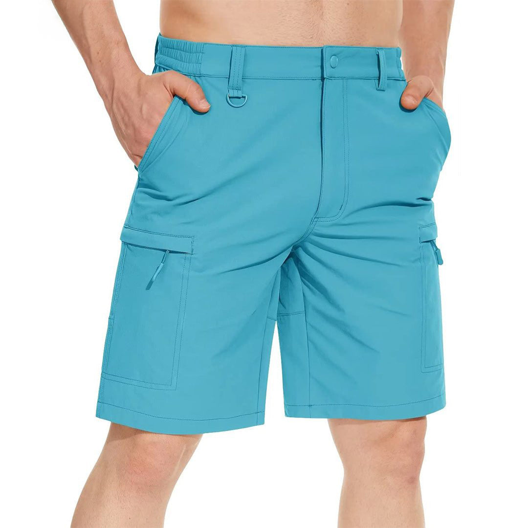 Men's Casual Quick-Dry 5 Pockets Cargo Short