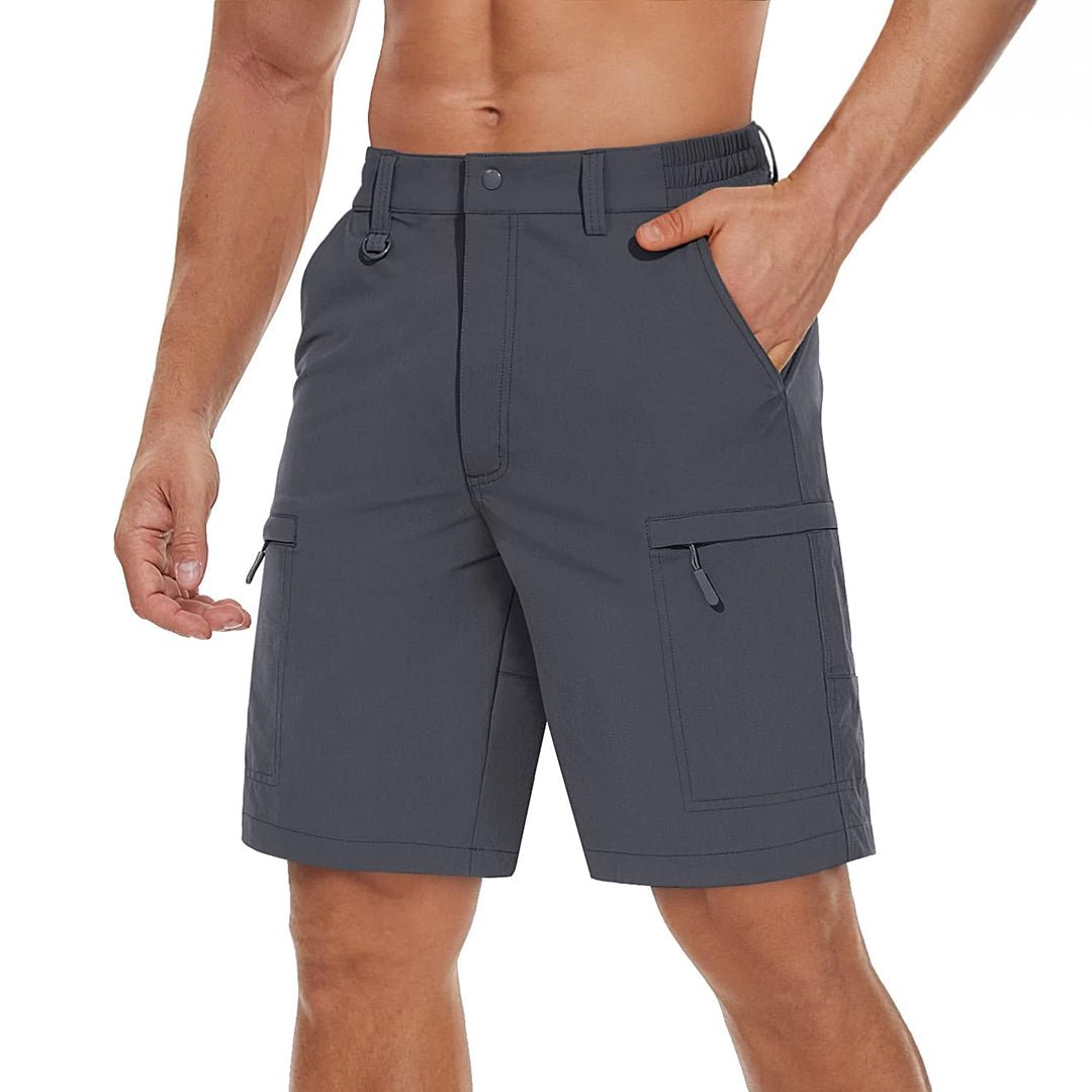 Men's Casual Quick-Dry 5 Pockets Cargo Short