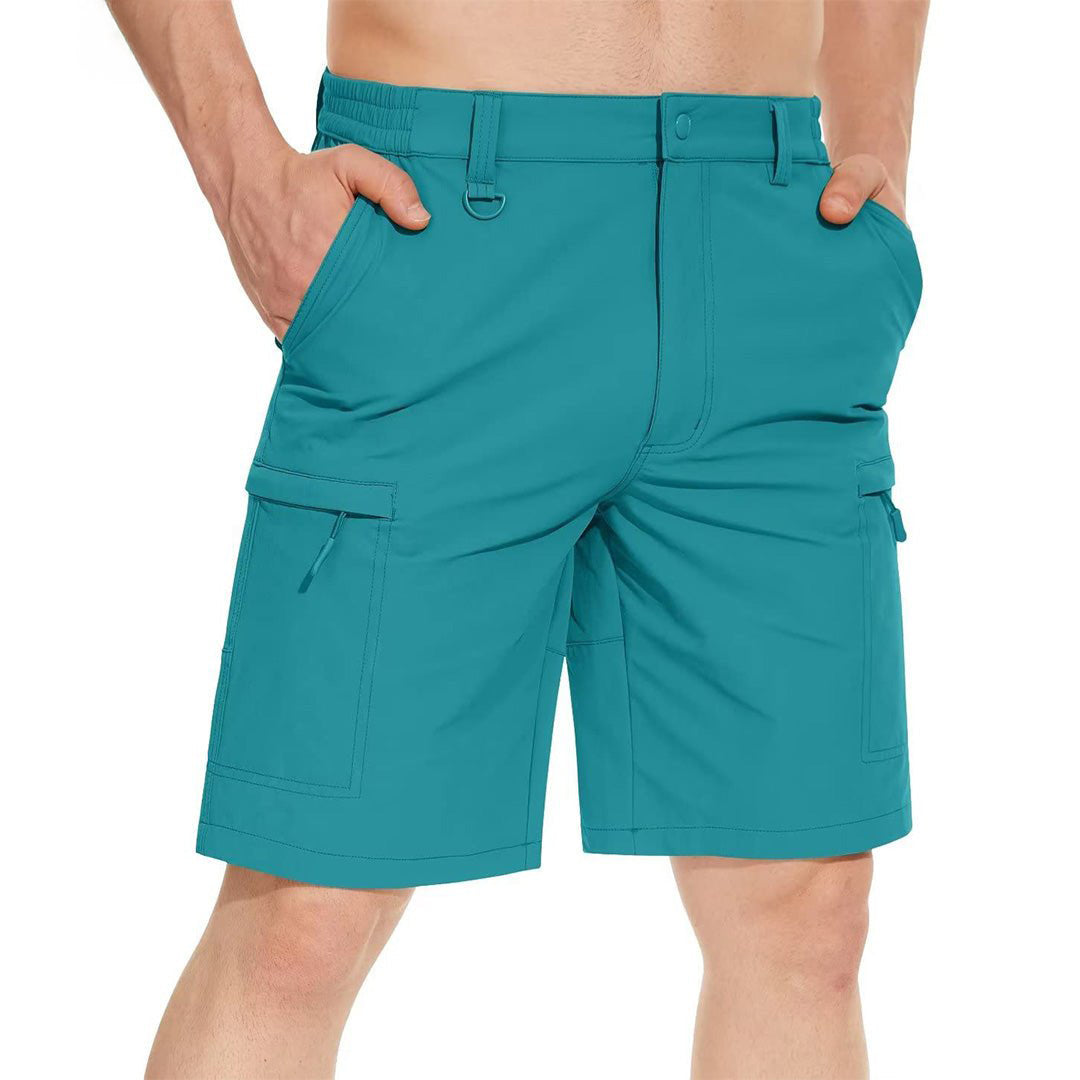 Men's Casual Quick-Dry 5 Pockets Cargo Short