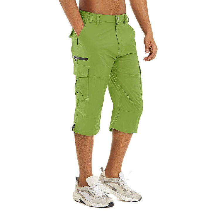 Men's Hiking Shorts 3/4 Quick-Dry Cargo Shorts