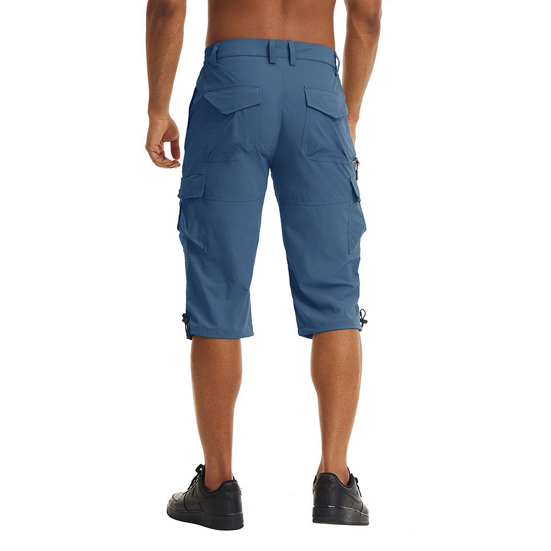 Men's Hiking Shorts 3/4 Quick-Dry Cargo Shorts