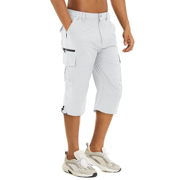 Men's Hiking Shorts 3/4 Quick-Dry Cargo Shorts