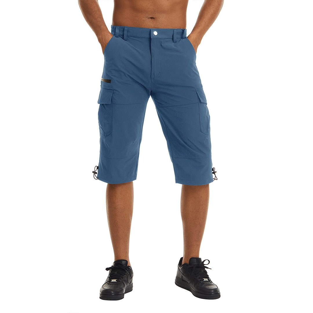Men's Hiking Shorts 3/4 Quick-Dry Cargo Shorts