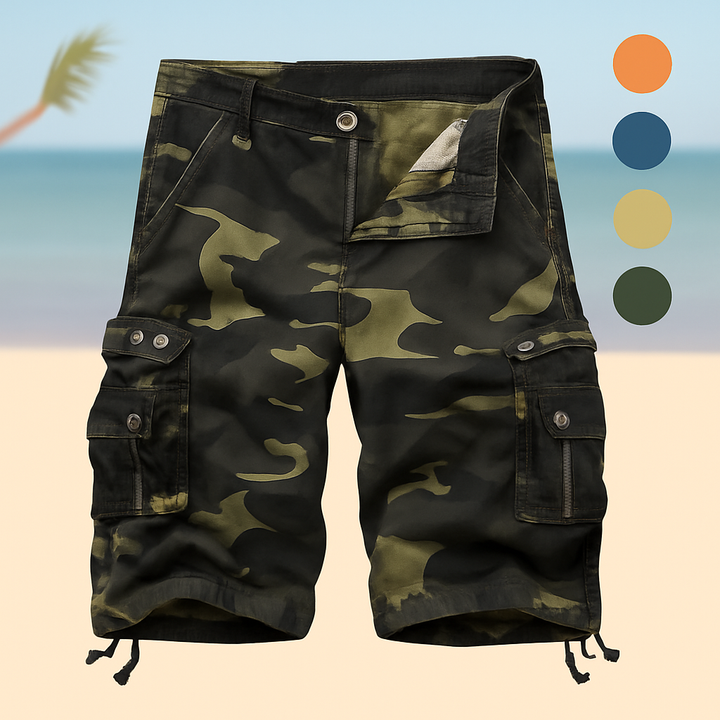 DAVID™ | Men's Camo Cargo Shorts