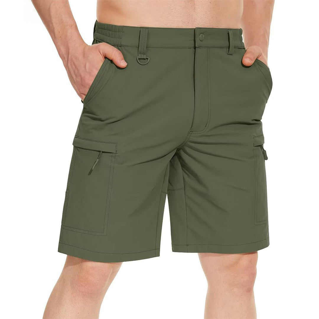 Men's Casual Quick-Dry 5 Pockets Cargo Short