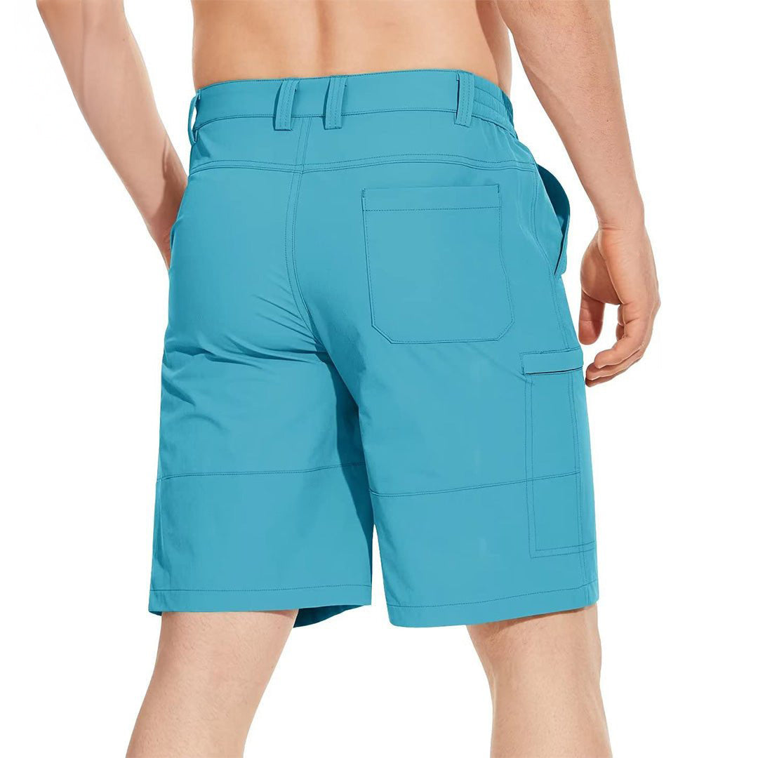 Men's Casual Quick-Dry 5 Pockets Cargo Short