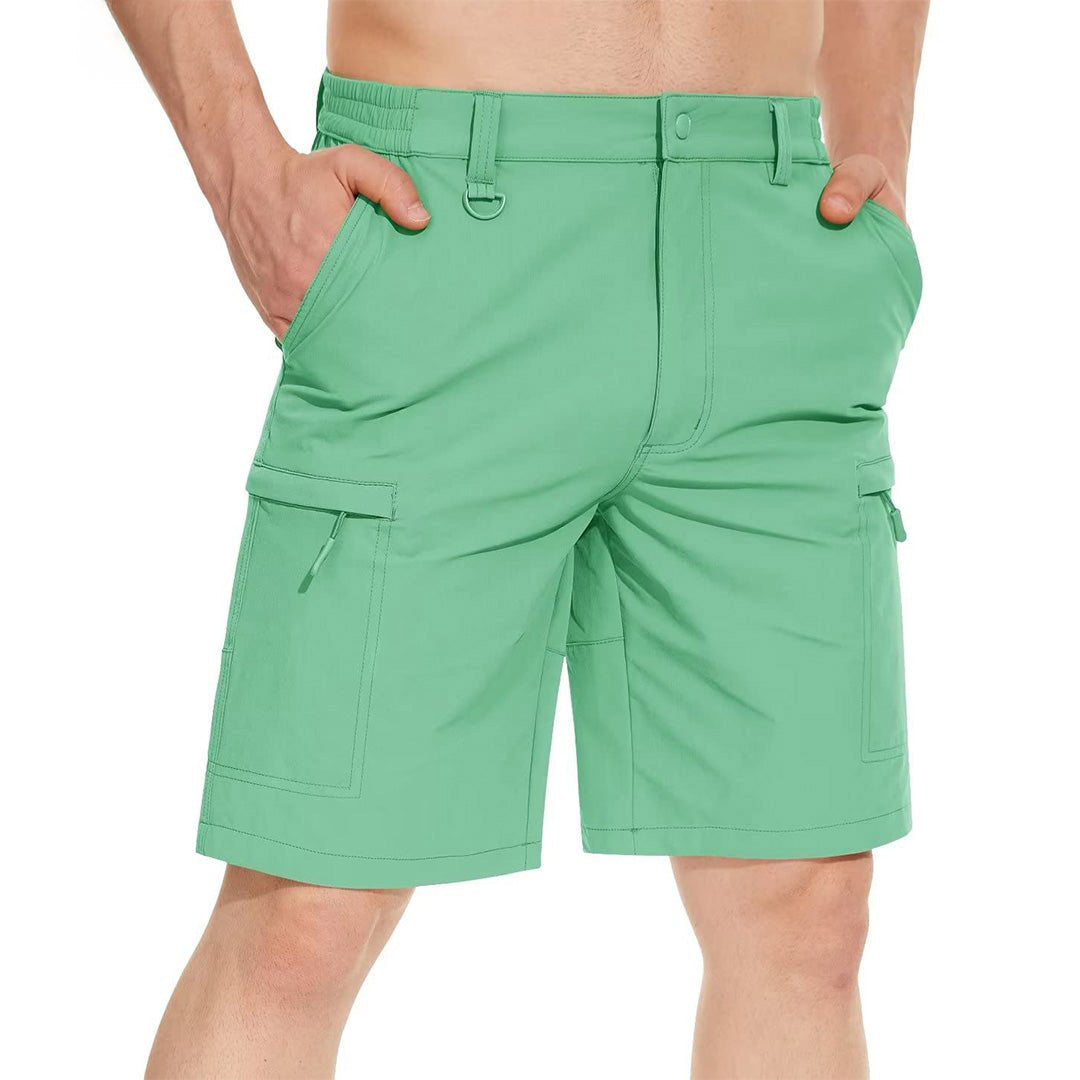 Men's Casual Quick-Dry 5 Pockets Cargo Short