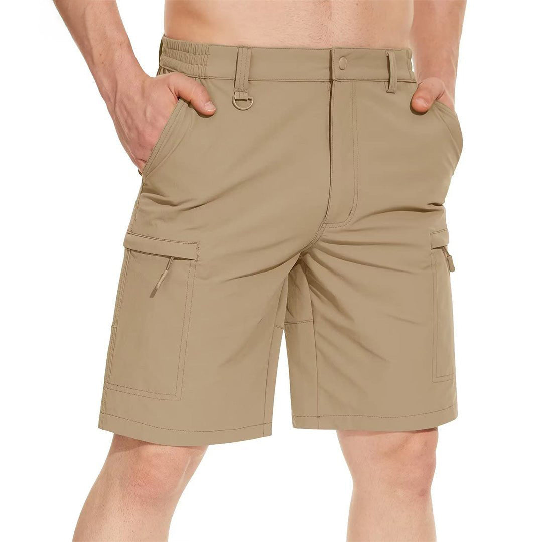 Men's Casual Quick-Dry 5 Pockets Cargo Short