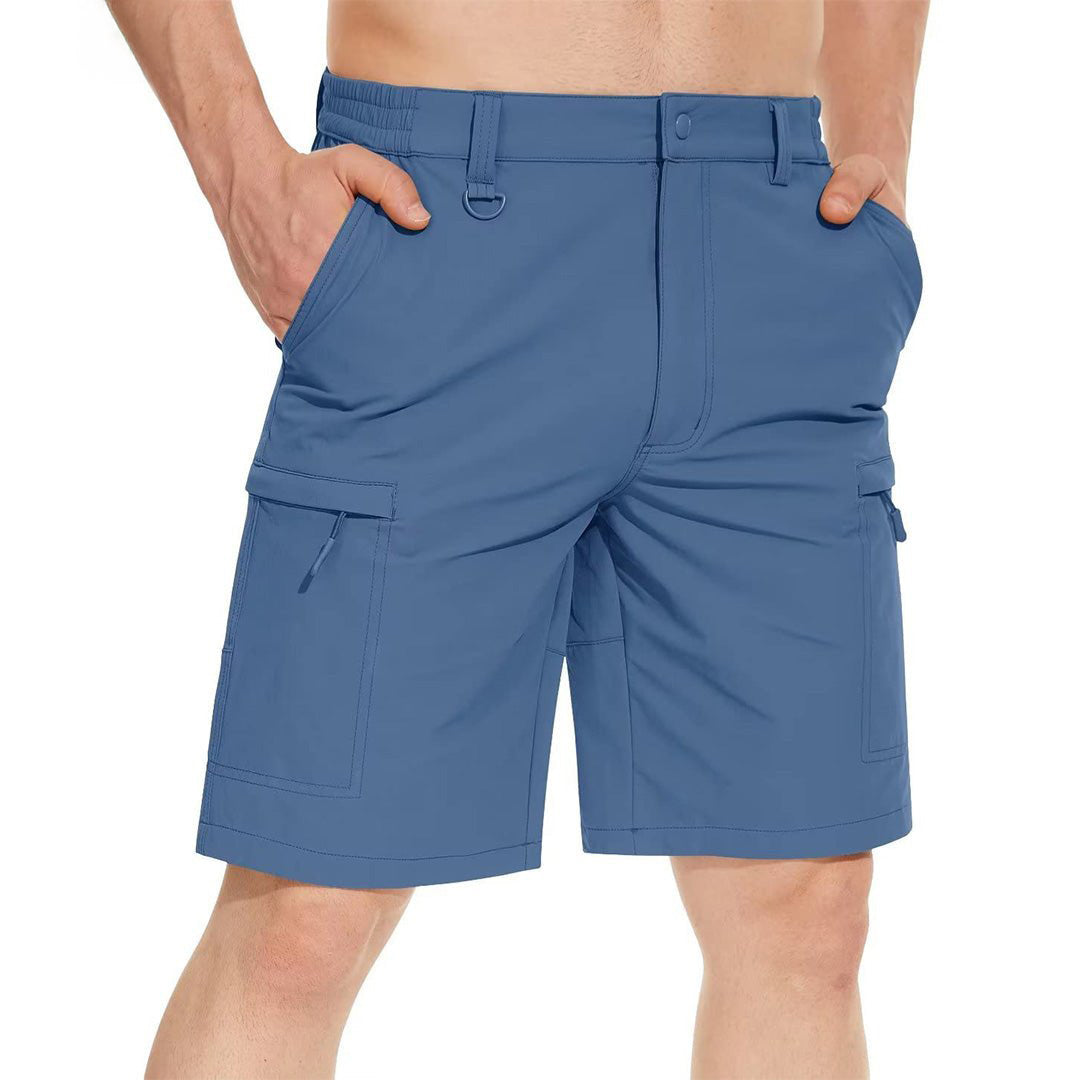 Men's Casual Quick-Dry 5 Pockets Cargo Short