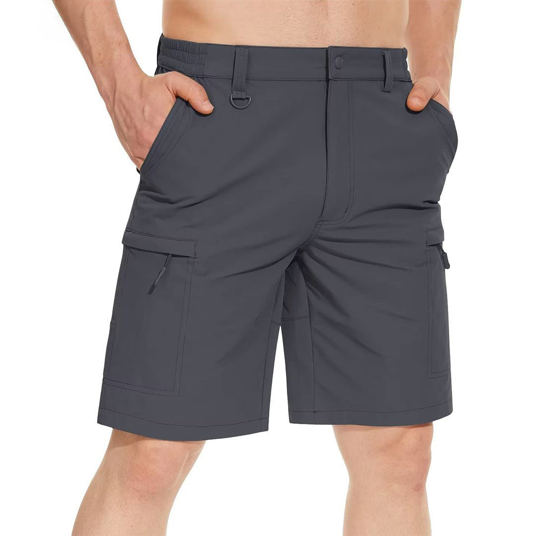 Men's Casual Quick-Dry 5 Pockets Cargo Short