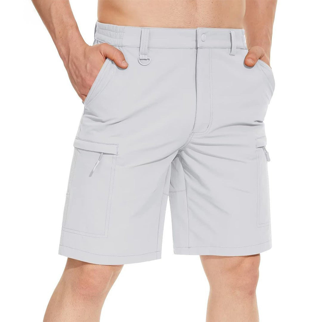 Men's Casual Quick-Dry 5 Pockets Cargo Short