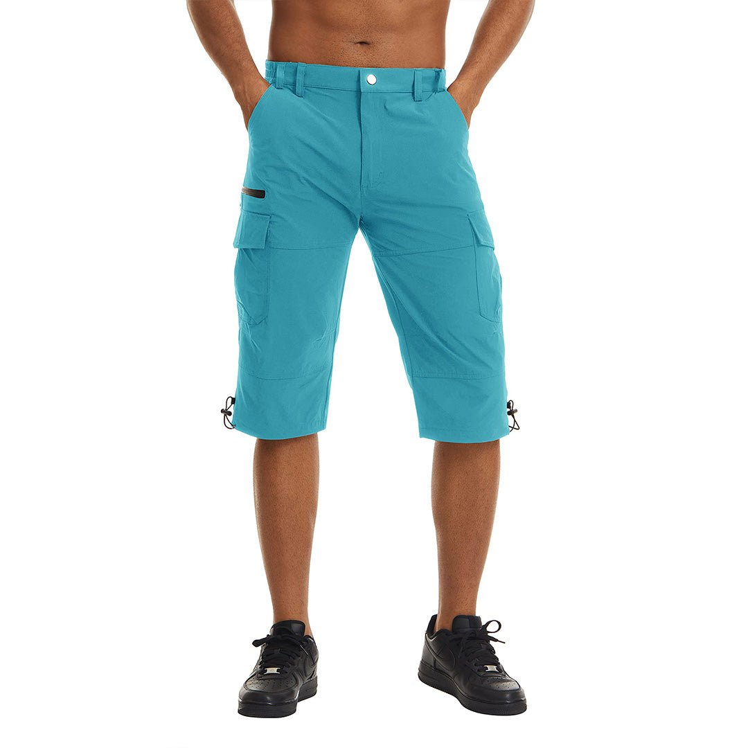 Men's Hiking Shorts 3/4 Quick-Dry Cargo Shorts