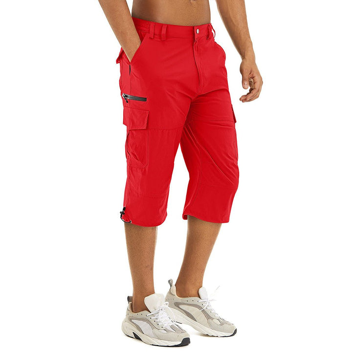 Men's Hiking Shorts 3/4 Quick-Dry Cargo Shorts